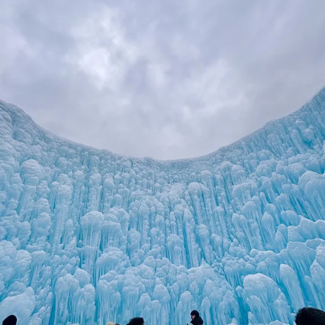 リアルアナ雪の世界へ！自然が織りなす芸術【氷濤 氷の美術館】_1_2