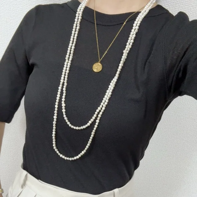 トレンド・涼しい・ラインが綺麗を叶える大人のTシャツ_1_2-2