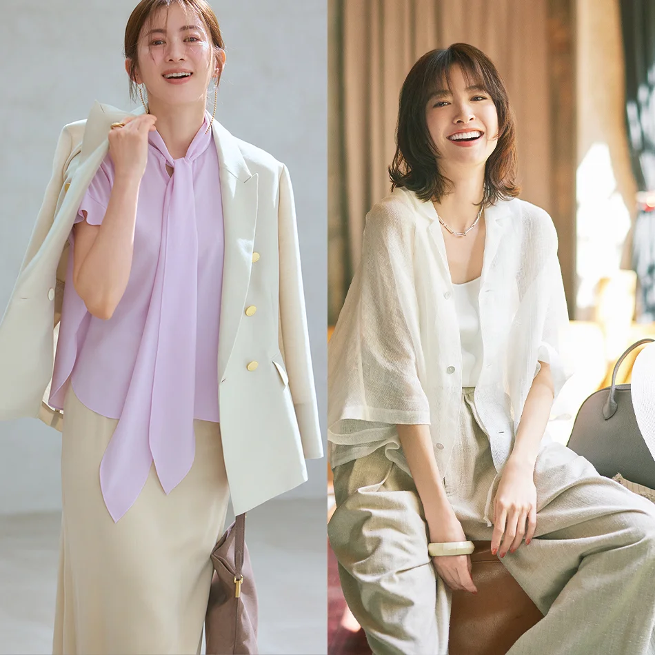 梅雨シーズンにも大活躍「大人のためのシャツ・ブラウス」人気アイテムランキング｜40代ファッション