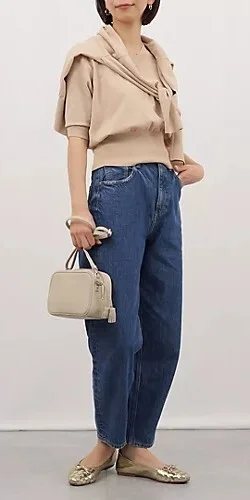 【加藤かすみさんコラボ】【洗える】着映えアンサンブルニット