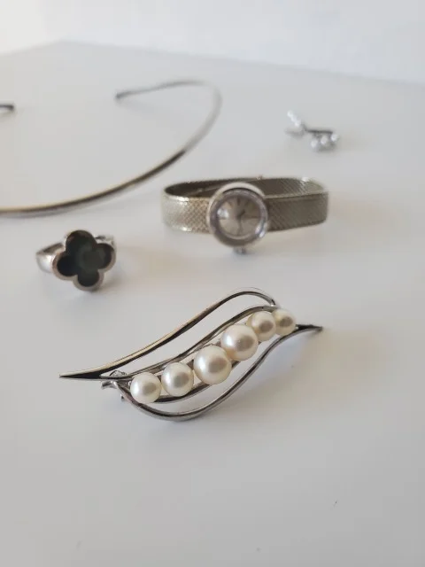 シルバー×あこや真珠