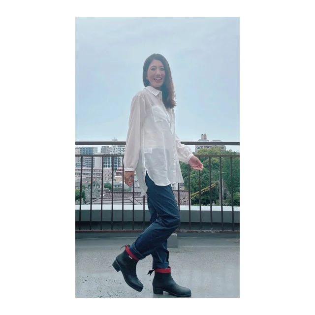 雨の日が楽しみに♬【AIGLE】ラバーブーツ。_1_2