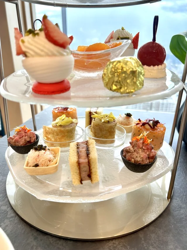 【フェアモント東京】クリスマスケーキ＆アフタヌーンティーメディアお披露目会へ_1_14