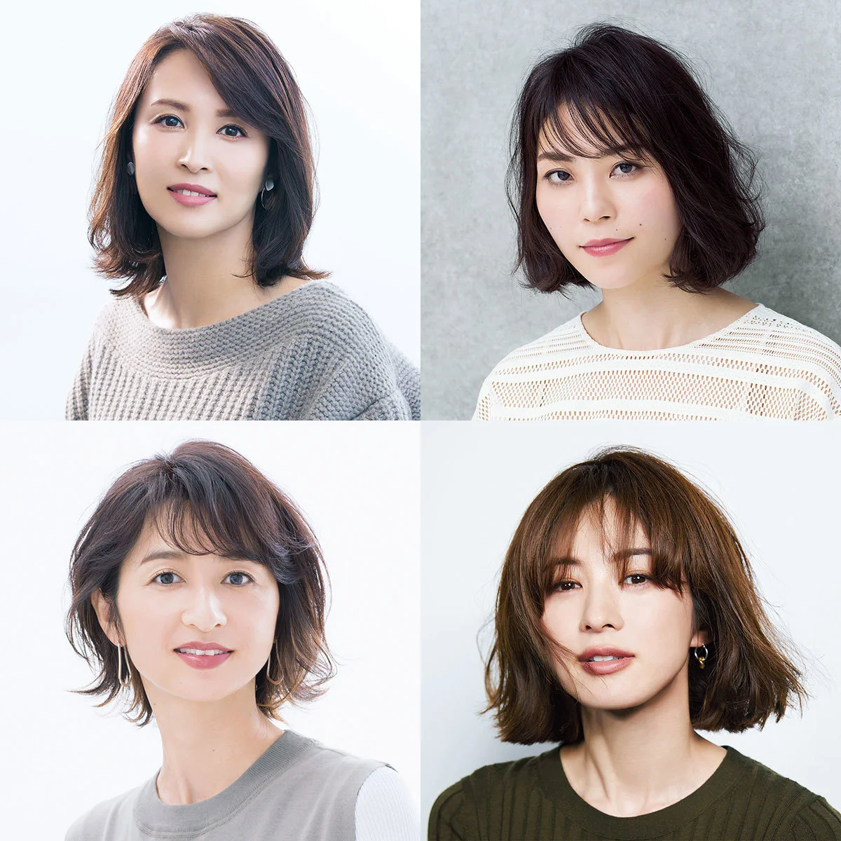 扱いやすく、決まりやすい。40代のための人気ボブヘアスタイル月間ランキングTOP10