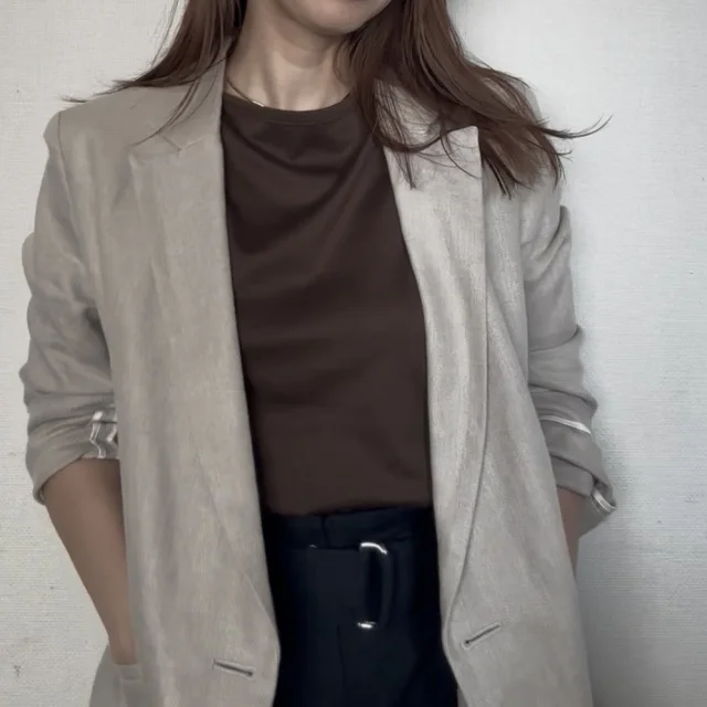 Marisolでしか手に入らない!"今欲しい"旬の秋色ブラウンカットソー_1_6