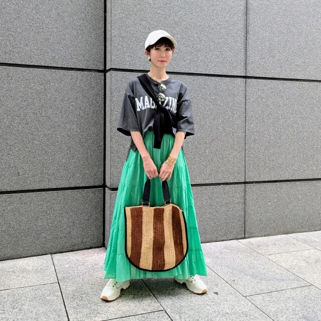 【マリソル別注】徳原文子×クチュールドアダムのドラマティックスカート着用レポ♡_1_9