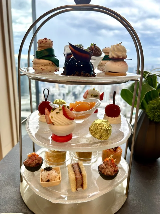 【フェアモント東京】クリスマスケーキ＆アフタヌーンティーメディアお披露目会へ_1_11