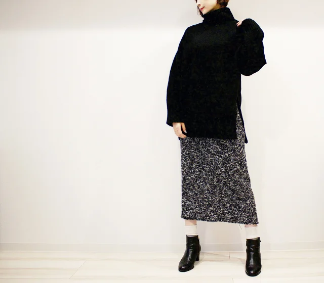 【新品】ZARA ツイードタイトスカート