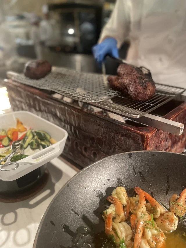 ビーフは温かい状態でいただけます