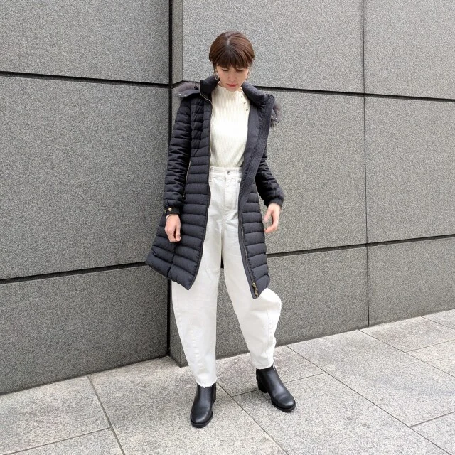 【最高気温別】ベーシックカラーだけで作る防寒コーデ美人見え着こなし実例_1_6