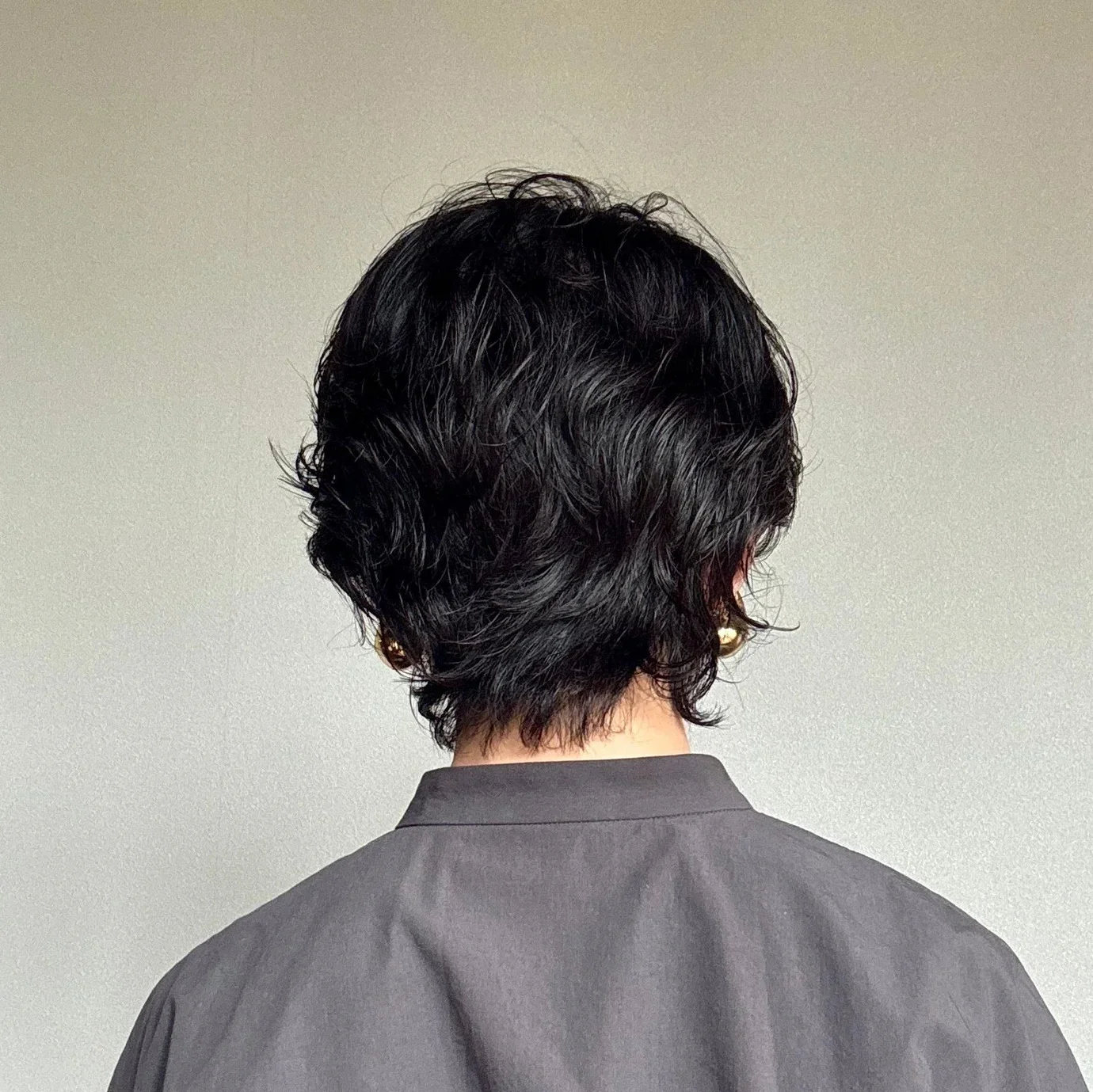 横から見た　人気ヘアスタイル７位の髪型