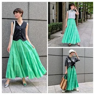 【マリソル別注】徳原文子×クチュールドアダムのドラマティックスカート着用レポ♡