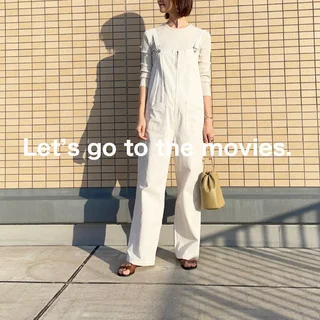 公開を待ちわびた映画を見に行く、レイトショーコーデ:今日の服【40代 私のクローゼット】