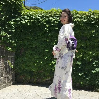 浴衣で鎌倉、古我邸ランチ