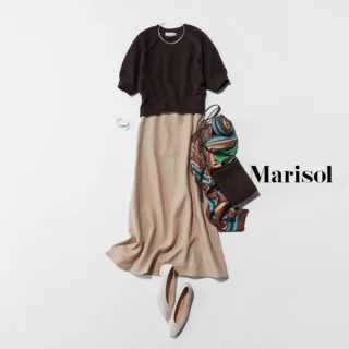 落ち着いた雰囲気に包まれながら美術館でアートを堪能する日はシックな装いで【2025/09/23のコーデ】