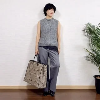 【AUBRIOT（オブリオ）】秋から冬まで楽しむおしゃれニットコーデ