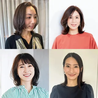 品よくボリュームアップ！40代のためのミディアムヘア月間ランキングTOP10