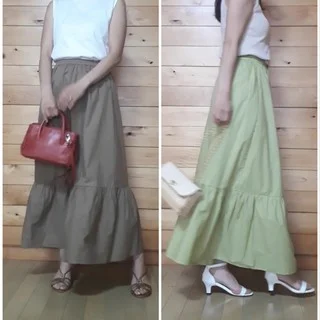 【GU】大人も着られる夏のティアードスカートを発見！