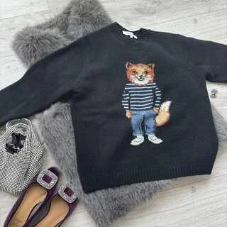 【MAISON KITSUNÉ（メゾンキツネ）】カジュアル＆きれいめが叶う可愛いニット♡