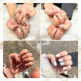 【40代ネイル】遊び心と品ある手元に。この冬の4ヶ月を彩った大人ネイルまとめ