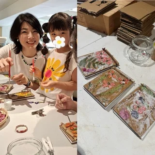 廃材をアップサイクル！親子でワークショップに参加してきました