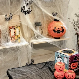 Daiso の装飾グッズで自宅ハロウィンパーリー