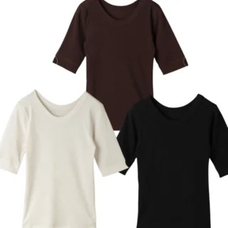 トレンド・涼しい・ラインが綺麗を叶える大人のTシャツ