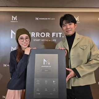 スマートミラー「MIRROR FIT.」新デバイス「slim」の体験会へ_1_4-3