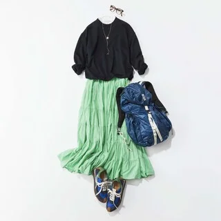 スタイリスト徳原文子さん「大人の可愛げカジュアル名品」×私服コーデ【本人はどう着てる？】