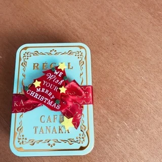 「CAFE TANAKA」レガルドチヒロのクリスマス限定缶♡