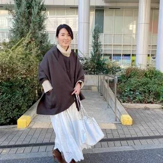 【40代ファッション】２WAY楽しめる変形ケープコート