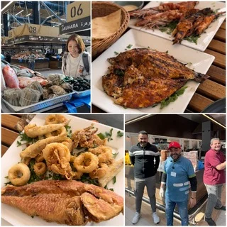 アブダビ2泊3日旅行④ 魚市場のズッコケ3人組と絶品シーフードBBQ