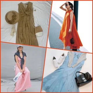 夏本番に着たい華やかワンピース！40代のための“映える”ワンピコーデまとめ｜アラフォーファッション