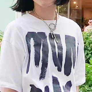 GINZA SIXでのイベントへ。Tシャツをちょいエレガントに着こなし【カジュアル派】_1_4