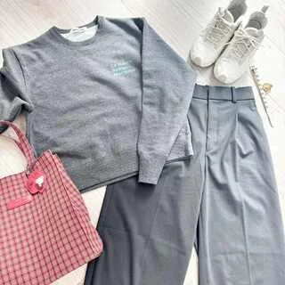 【ユニクロ】定番タックワイドパンツで運動会もキレイめが叶う