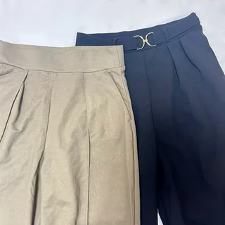 【H&amp;M】今買って秋にも使える千円台の高見えハイウエストパンツ