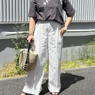 大人かわいいと涼感を両立！着映えるレースパンツ【Marisolスタッフの自腹買い#97】