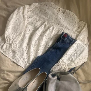 今年トレンドのレース。加藤かすみさん×Ｍ7daysのレースブラウスは袖まで可愛い！【Marisolスタッフの自腹買い＃140】 