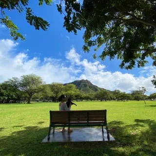 子連れ　ハワイ　ブログ　カピオラニ公園