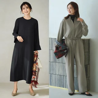 一枚で決まる！「映えるワンピ＆オールインワン」おすすめベスト10｜40代ファッション