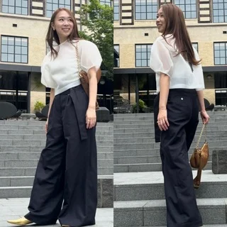【大人の夏スタイルに】やっと出会えた！理想のリネンパンツ