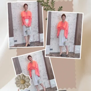 40代のピンク、大人が映える春コーデ