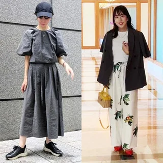 頼れる夏の着回しアイテム！ 美女組のセットアップ＆映えトップスコーデ【2025年夏ファッション】