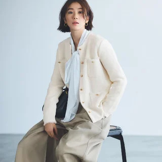 スタイリスト松村純子さん×M7days いま着たいのは、「女らしさが上がる服」
