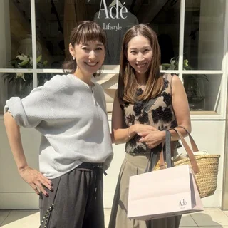 田丸麻紀さんのセンスが詰まった「Ade」の展示会へ