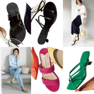 この春夏まず買うべきサンダルは「ポップな女靴」と「シックな旬靴」【Marisol VOL.3 春夏号2023年特集】
