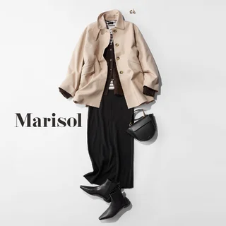 ひな祭りの日は有給をとって、母と地元の梅園へ。ボーダーでリラックス感を出しつつ、きれいめアウターで品も担保【2026/03/03のコーデ】