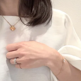 【ジュエリーコーディネート】 地金MIXは手元からはじめると安心！