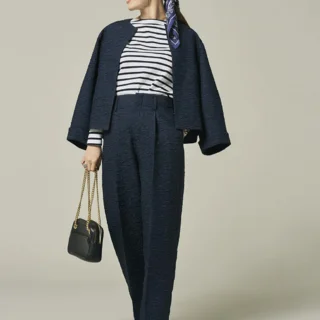 【洗えるカセット服】エディター東原妙子さんのコラボ服を本人私服MIXコーデ6選