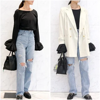 この黒、ただの黒じゃない大人の一枚